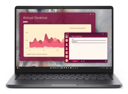 DELL Pro 14 - PC14250 - 14" - Intel Core 5 120U - 16 GB RAM - 512 GB SSD - Windows 11 Pro - SENZA adattatore CA
