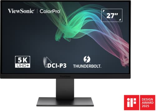 LED monitor VP2788-5K 27 inch 5K - 500 nits - resp 5ms - USB-C - 2x Thunderbolt