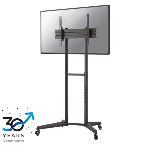 TV trolley - 37-70inch - Max 50 kg - Manual - H 128,5-145 cm - VESA 100x100-600x400 - Black