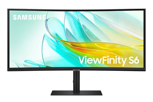 Samsung ViewFinity S6 34" Curved UltraWide Quad HD Monitor