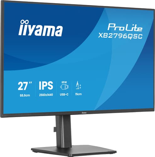 Monitor LED IPS QHD IIYAMA ProLite 27"