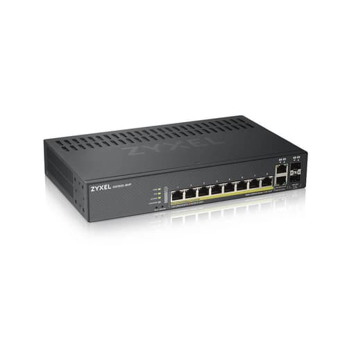 Conmutador inteligente PoE+ Gigabit de 8 puertos - 130 W - NebulaFlex Cloud