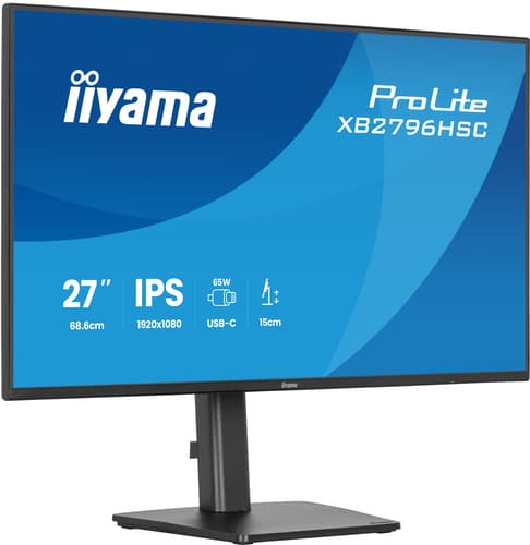 ProLite 27 inch - Full HD IPS LED Monitor - 1920x1080 - HAS / Pivot