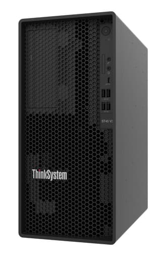 ThinkSystem ST45 V3 - Tower - AMD EPYC 4344P - 16GB RAM - 2x480GB SSD - 1-Way