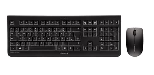 DW 3000 - Desktop set - Wireless - QWERTY SPAIN - Black