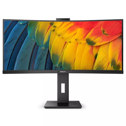 Écran LED VA UltraWide Quad HD courbé 34" série 5000 de PHILIPS