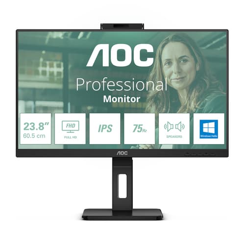 P3 Series - 24 inch - Full HD IPS LED Monitor - 1920x1080 - Pivot / HAS / RJ45 / USB-C / Webcam